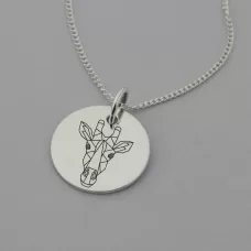 Geometric Giraffe Necklace Geometric Giraffe Necklace