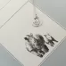 Rhino Engraved Pendant