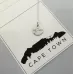 Table Mountain Engraved Necklace Table Mountain Engraved Necklace