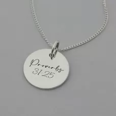 Proverbs 31:25 Necklace