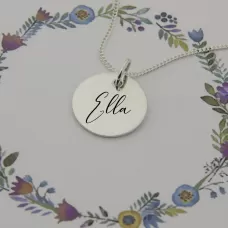 Engrave a name on Sterling Silver Engrave a name on Sterling Silver