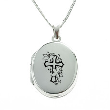 Holy Communion Sterling Silver Locket Holy Communion Sterling Silver Locket