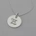 Tree Necklace with 'Courage Faith Strength' Engraved on the Back Tree Necklace with 'Courage Faith Strength' Engraved on the Back