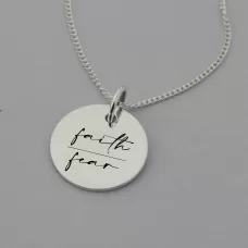 Faith over Fear Necklace Faith over Fear Necklace
