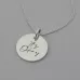 Bird Necklace with 'It's Okay' Engraved on the Reverse