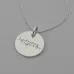 Coffee Cup Necklace with 'Life happens Coffee helps' Engraved on the Back