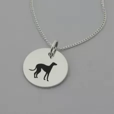 Greyhound Silhouette Necklace Greyhound Silhouette Necklace