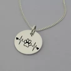 Pet Heart Beat Necklace Pet Heart Beat Necklace