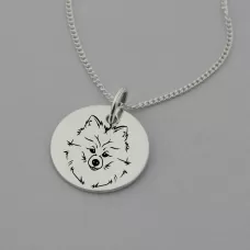 Pomeranian Necklace Pomeranian Necklace