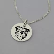 Staffordshire Terrier Necklace Staffordshire Terrier Necklace