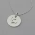 Mandala Heart Necklace with 'I am Loved' engraved on the reverse Mandala Heart Necklace with 'I am Loved' engraved on the reverse