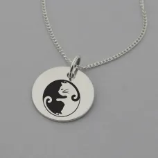 Yin Yang Cat Necklace Yin Yang Cat Necklace