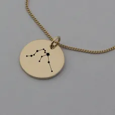 Aquarius Rose Gold Constellation Necklace