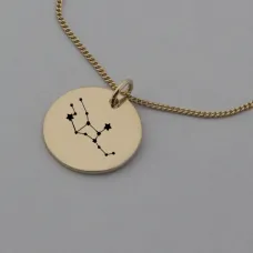 Virgo Rose Gold Constellation Necklace Virgo Rose Gold Constellation Necklace